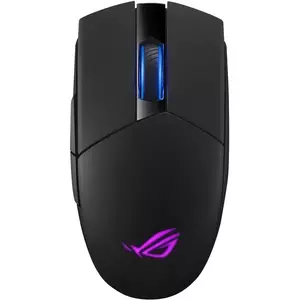 Mouse gaming wireless ASUS ROG Strix Impact II, ambidextru, iluminare Aura Sync, Negru imagine