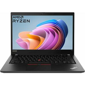 Laptop Second Hand LENOVO ThinkPad T14 Gen 1, AMD Ryzen 5 Pro 4650U 2.10 - 4.00GHz, 16GB DDR4, 512GB SSD, 14 Inch Full HD Touchscreen, Webcam, Tastatura US imagine