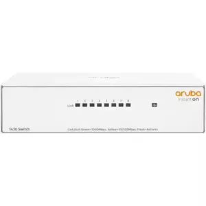 Switch HPE Aruba Instant On 1430 8G fara management fara PoE 8x1000Mbps RJ45 imagine