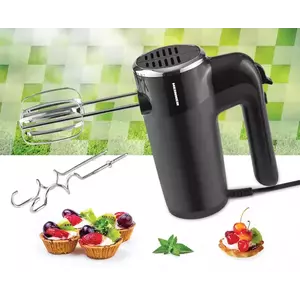 Mixer de mana Heinner HM-300BK 300W 6 viteze+turbo Negru imagine