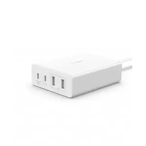 Incarcator retea Belkin WCH010vfWH 108W PD Dual USB-C + Dual USB-A GaN White imagine