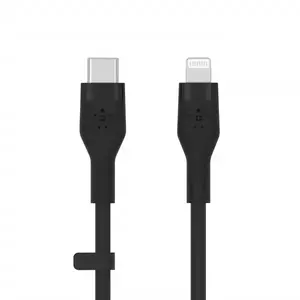 Cablu Belkin BoostCharge Flex USB-C to Lightning 2m Black imagine