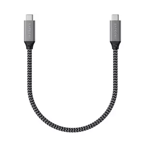 Cablu Satechi ST-U4C80M USB4-C - USB-C Braided 40 Gbps 80cm Grey imagine