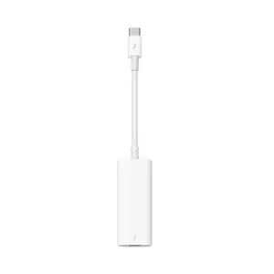 Adaptor Apple MMEL2ZM/A Thunderbolt 3 (USB-C) to Thunderbolt 2 White imagine