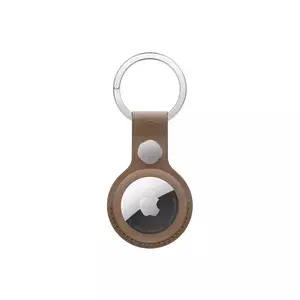 Breloc Apple AirTag FineWoven Key Ring Taupe imagine