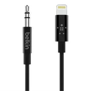 Cablu audio Belkin Lightning - Jack 3.5mm 0.9m imagine