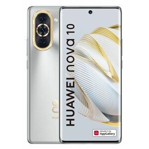 Huawei Nova 10 Dual Sim 128 GB Silver Ca nou imagine