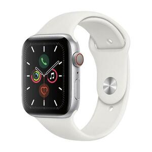 Apple Watch Series 5 2019, GPS + Cellular, Aluminium 44mm N/A Silver Ca nou imagine