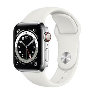 Apple Watch Series 6 2020, GPS + Cellular, Stainless Steel 40mm N/A Silver Ca nou imagine