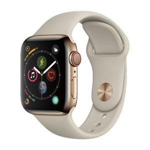 Apple Watch Series 4 2018, GPS + Cellular, Stainless Steel 44mm N/A Gold Foarte bun imagine