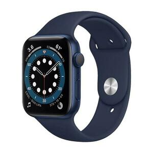 Apple Watch Series 6 2020, GPS, Aluminium 44mm N/A Blue Excelent imagine