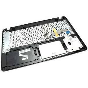 Tastatura Asus 13N0-ULA0A02 Neagra cu Palmrest Argintiu imagine