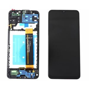 Display Samsung Galaxy A13 A137 OEM cu Rama Black Negru imagine