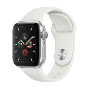 Apple Watch Series 5 2019, GPS, Aluminium 44mm N/A Silver Foarte bun imagine