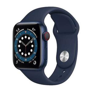 Apple Watch Series 6 2020, GPS + Cellular, Aluminium 44mm N/A Blue Excelent imagine