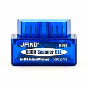 Adaptor Cititor de coduri Tester OBDII Scanner Bluetooth JFIND JF327 Mini ELM327 V1.5 cu Chip PIC18F25K80 imagine