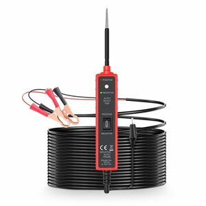 Tester Multifunctional Techstar® Portabil pentru Circuite Auto 6V-24V DC cu Cablu de 5 metri, Protectie la Suprasarcina 8A și Test de Polaritate imagine