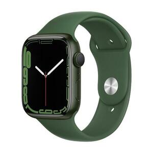 Apple Watch Series 7 2021, GPS, Aluminium 45mm N/A Green Foarte bun imagine