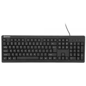 Tastatura cu fir Tellur Basic, US, USB (Negru) imagine