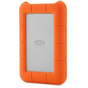 HDD Extern LaCie Rugged Mini, 2.5 inch, 2TB, USB 3.0, Rezistent la socuri (Portocaliu) imagine