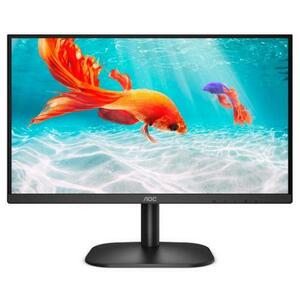 Monitor VA LED AOC 21.5inch 22B2AM, Full HD (1920 x 1080), VGA, HDMI, Boxe, 75 Hz (Negru) imagine