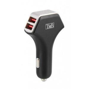 Incarcator auto negru TNB 8.0A 4 USB ports imagine