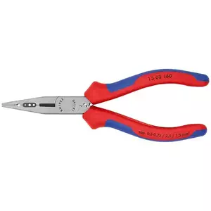 Cleste universal pentru electricieni, manere multicomponent, KNIPEX, 160 mm imagine