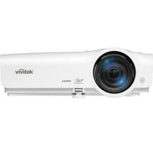 Videoproiector Vivitek DW284-ST, DLP, WXGA (1280 x 800), VGA, HDMI, 3700 lumeni, 3D Ready, Difuzor 2W (Alb) imagine