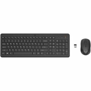 Kit tastatura si mouse wireless HP 330 (Negru) imagine