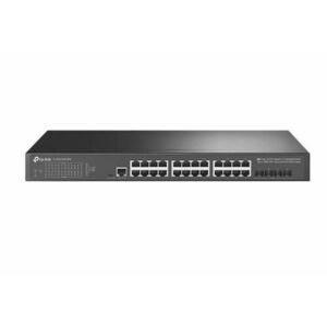 Switch TP-LINK TL-SG3428X-UPS, Gigabit, 24 Porturi imagine