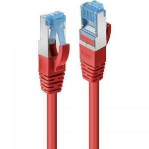 Patch Cord Lindy LY-47162, S/FTP, CAT6A, 1m, Red imagine