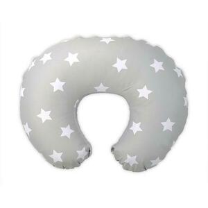 Perna multifunctionala Lorelli Happy, 140 cm, husa detasabila, Stars Grey imagine