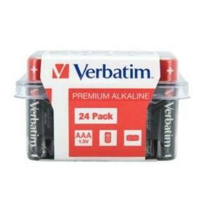 Baterii Alkaline Verbatim 49504, AAA, 24 buc imagine