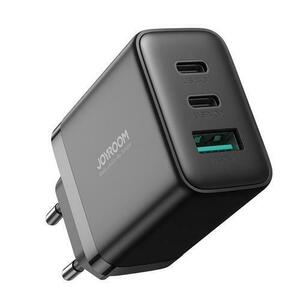 Incarcator Retea Joyroom JR-TCF10, 32W, 3A, 1 x USB-A - 2 x USB-C, Negru imagine