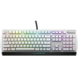 Tastatura Gaming Dell Alienware 510K, Mecanica, Iluminata RGB, Taste Slim (Alb) imagine