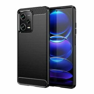 Husa pentru Xiaomi Redmi Note 13 Pro+, OEM, Carbon Pro, Neagra imagine