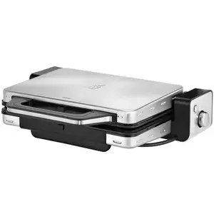 Grill electric WMF 415110011, 2100 W, Setare de temperatura, Inox imagine