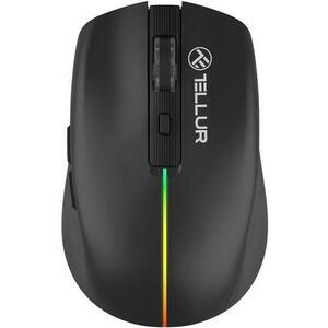 Mouse wireless Tellur, Silent Click, Negru imagine