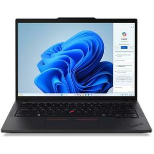 Laptop Lenovo ThinkPad T14 Gen 5 (Procesor Intel® Core™ Ultra 5 125U (12M Cache, up to 4.30 GHz) 14inch WUXGA, 16GB DDR5, 512GB SSD, Intel® Graphics, Win 11 Pro, Negru) imagine