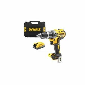 Masina de gaurit si insurubat cu percutie DeWALT DCD796E1T-XJ, 18 V, 70 Nm, 2000 rpm, 34000 bpm, 1x Acumulator PowerSatck 1.7 Ah. Suport magnetic biti, Valiza transport imagine