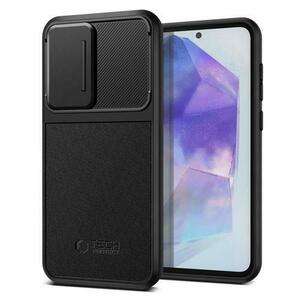 Carcasa TECH-PROTECT Velar Cam compatibila cu Samsung Galaxy A55 5G, Negru imagine