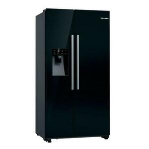 Side by Side Bosch KAD93VBFP KAD93VBFP, 533 l, 42 dB, No-Frost, Display, Dozator apa, Dozator gheata, Clasa F, Negru imagine