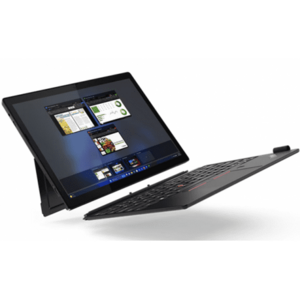 Laptop 2in1 Lenovo ThinkPad X12 Detachable Gen 2 (Procesor Intel® Core™ Ultra 7 164U (12M Cache, up to 4.80 GHz) 12.3inch WUXGA+ Touch, 32GB, 1TB SSD, Intel® Graphics, Win11 Pro, Negru) imagine