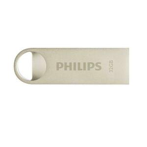 Stick USB Philips Moon Edition 2.0, 32GB, USB 2.0 (Argintiu) imagine