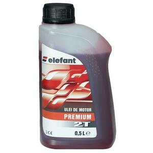 Ulei Elefant PREMIUM, pentru amestec motoare 2 timpi, 0.5L, Rosu imagine