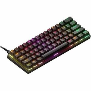 Tastatura Gaming SteelSeries Apex 9 Mini, Iluminata, Linear OptiPoint Switch, USB, Layout US (Negru) imagine