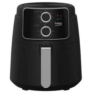 Friteuza cu aer cald Beko FRL2242B, 1500 W, 3.9 L, Timer, Panou mecanic (Negru/Gri) imagine