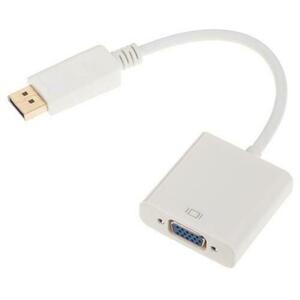 Adaptor OEM KOM0849, DisplayPort - VGA (Alb) imagine