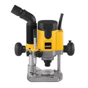 Masina de frezat DeWalt DW621K-QS, adancime reglabila, 1100 W, 230 V, 24000 rpm (Galben/Argintiu) imagine