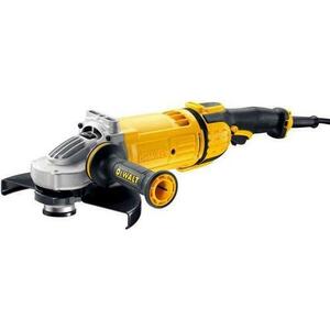 Polizor unghiular DeWalt DWE4559-QS, 2400 W, 6500 rpm, 230 mm (Galben/Negru) imagine